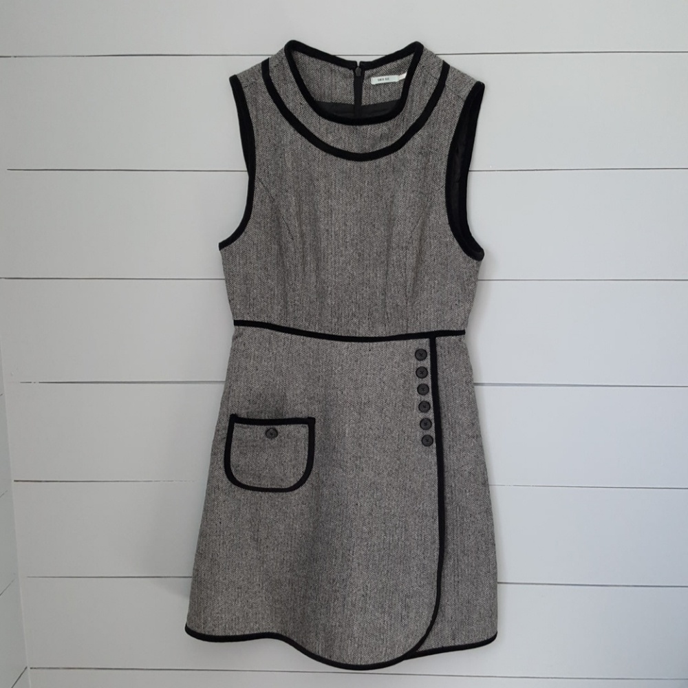 Kimchi Blue Wool Tweed Dress